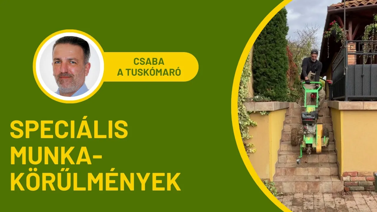 Tuskómarás speciális körülmények között